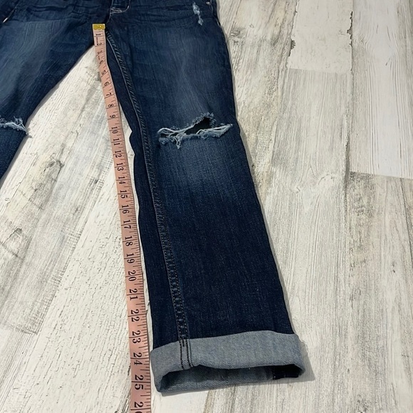 Hudson Bacara Crop Straight Cuffed Jeans Size 24 - Picture 12 of 12